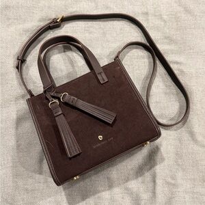 Spartina 449 Dark Brown Satchel Purse